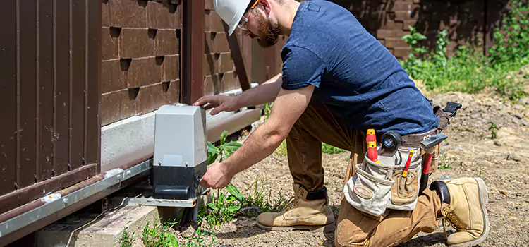 Electric Driveway Gate Installation Mission