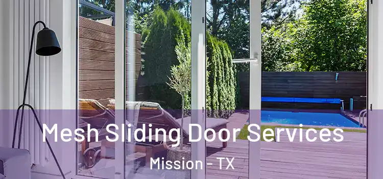 Mesh Sliding Door Services Mission - TX