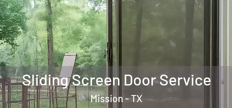 Sliding Screen Door Service Mission - TX